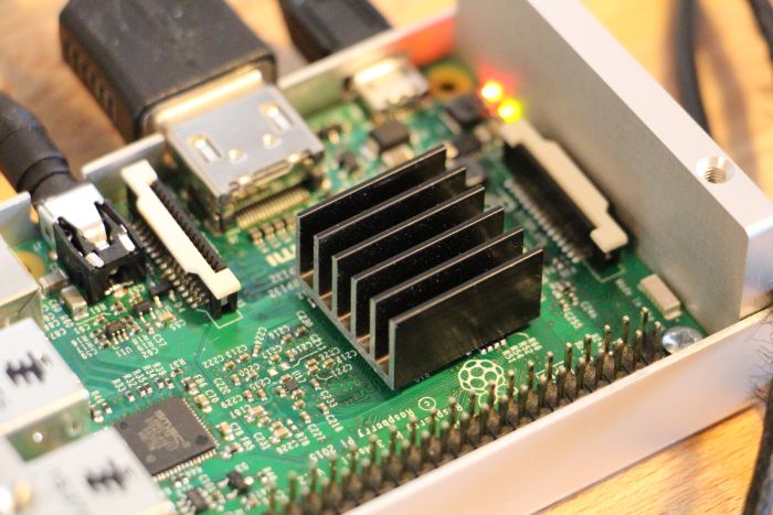 Raspberry Pi 3 + heatsink