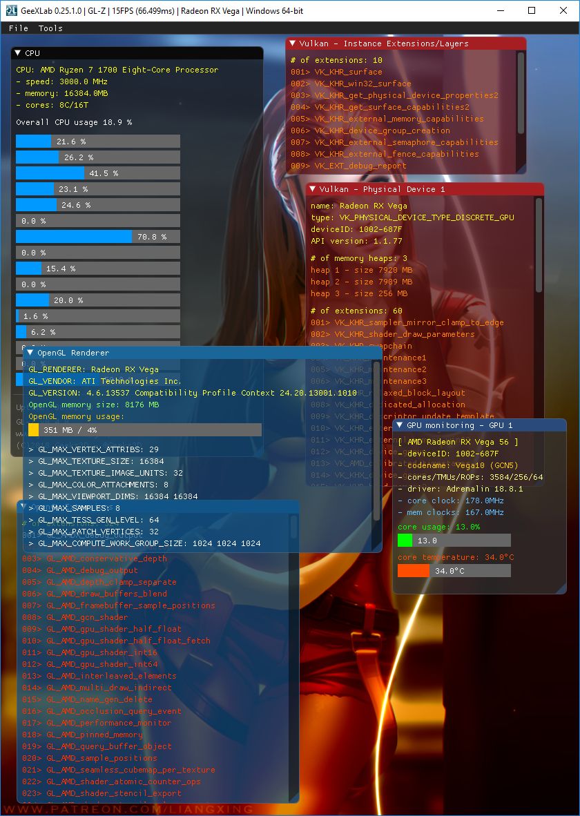 AMD Radeon RX Vega 56 + GL-Z