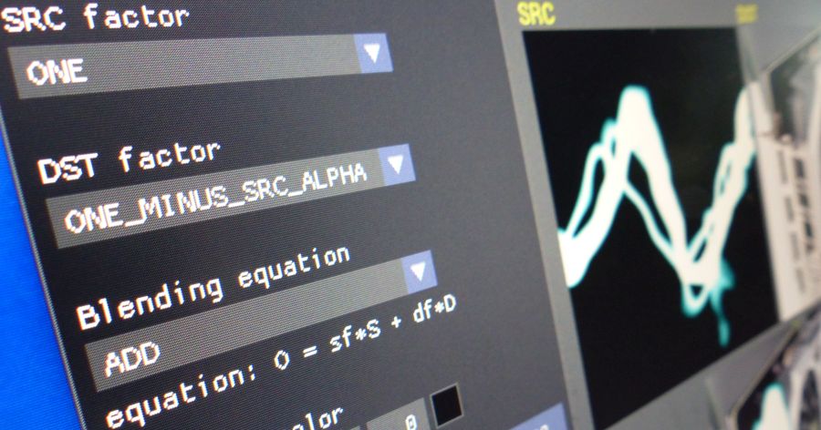 glBlendView: OpenGL Blending Factors Viewer