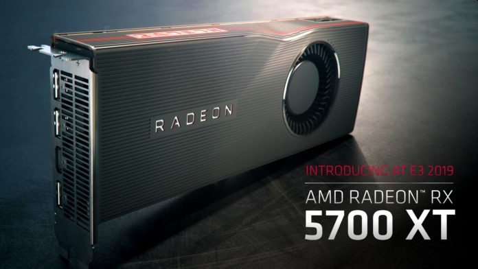 AMD Radeon RX 5700 XT board