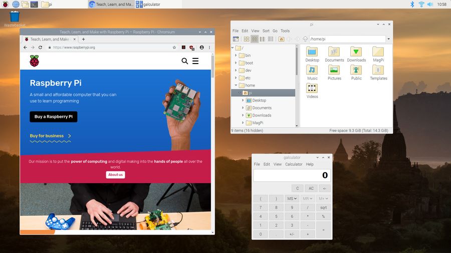 Raspberry Pi 4 - Raspbian Buster