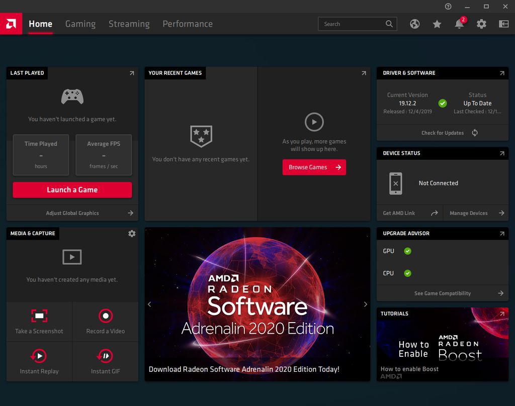 AMD Adrenalin 2020 Edition