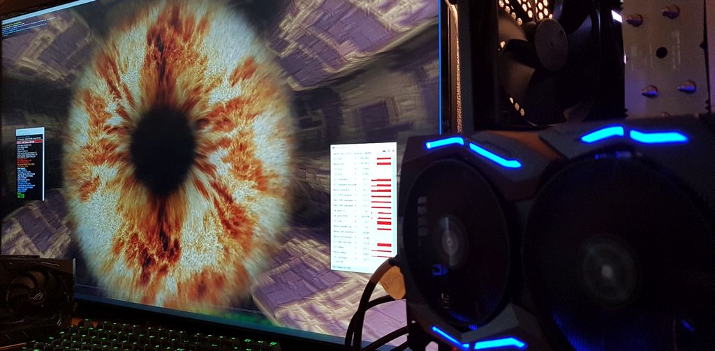 FurMark 1.22, GPU stress test
