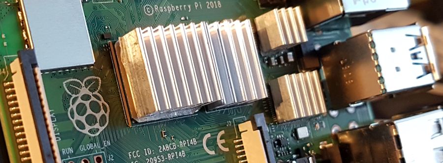 Raspberry Pi 4 8GB + heatsinks