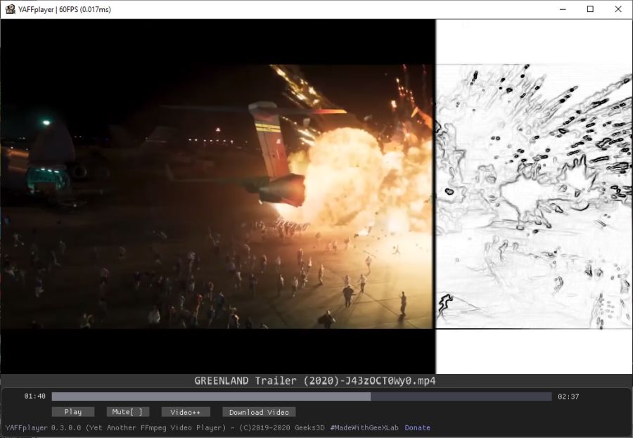 YAFFplayer video player