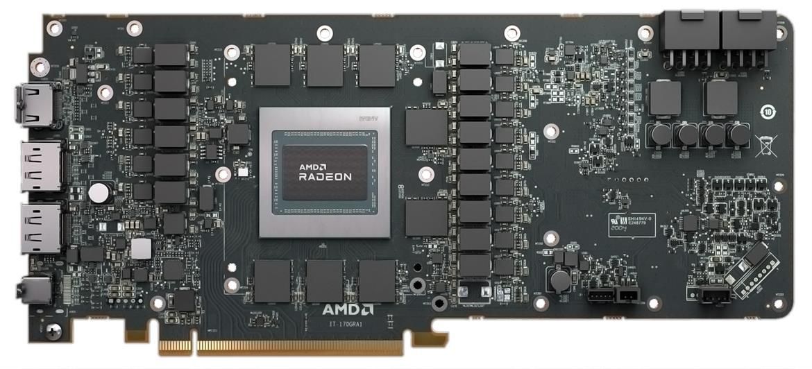 AMD Radeon RX 6800 XT PCB