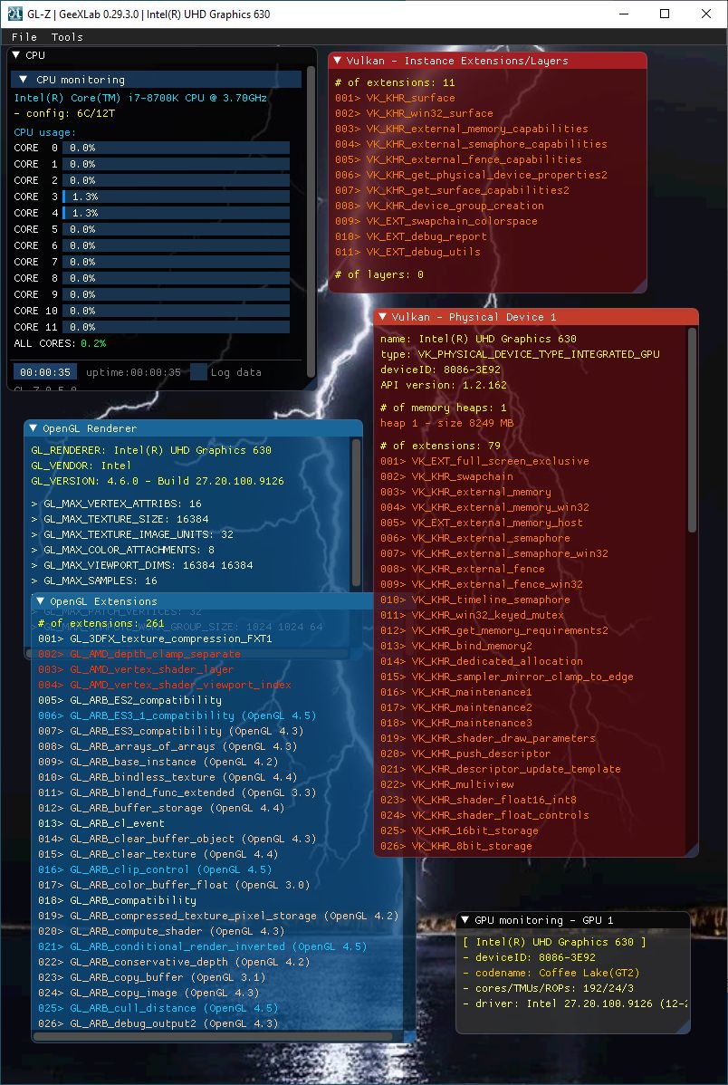 Intel UHD Graphics driver - GL-Z