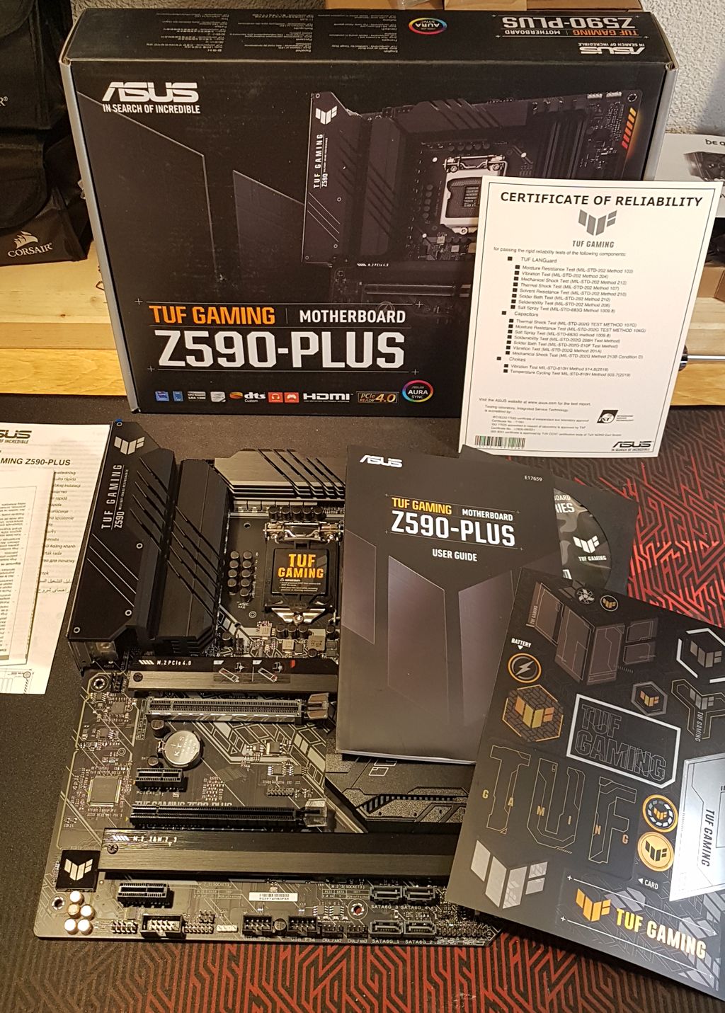 ASUS TUF Z590-Plus motherboard