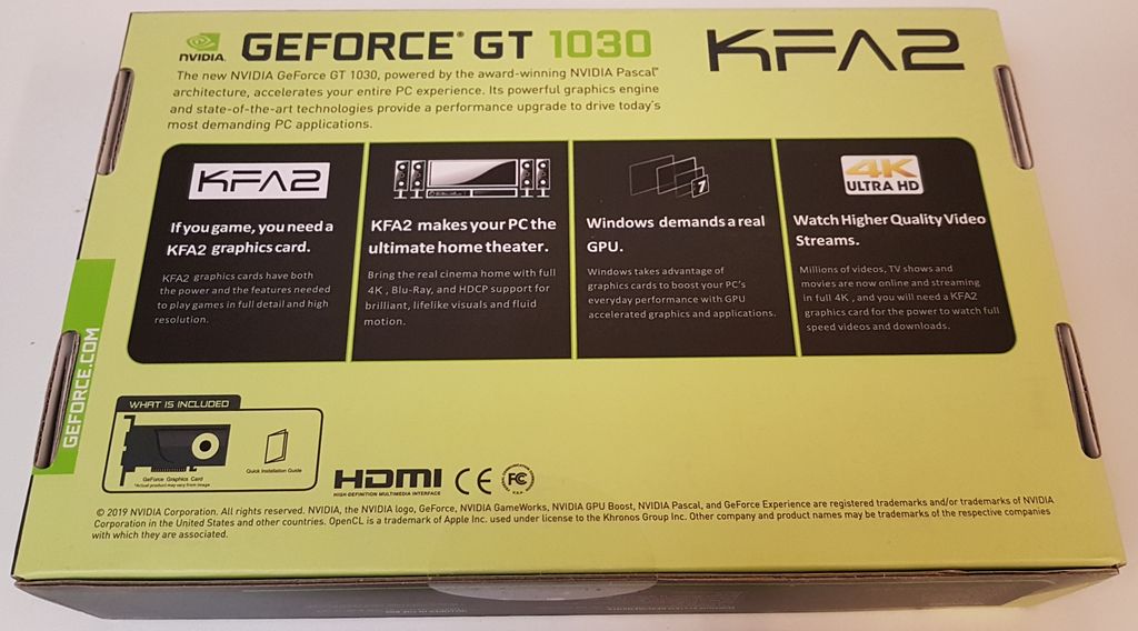 KFA2 GeForce GT 1030 2GB