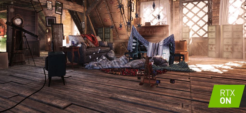 NVIDIA RTX tech-demo, ray tracing, unreal engine