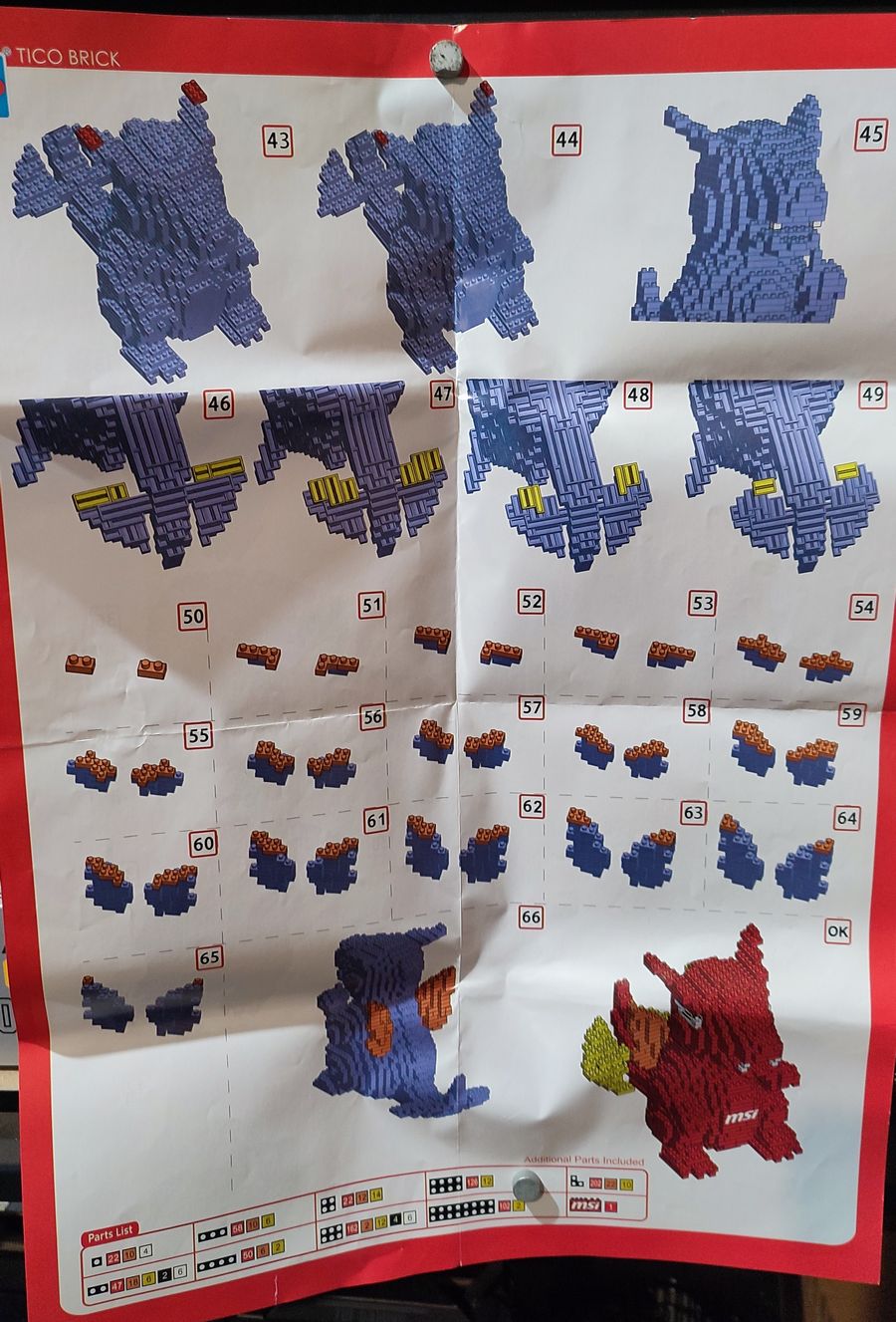 MSI Lucky Dragon - Building instructions