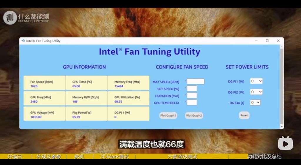 Intel Arc A380 - FurMark stress test