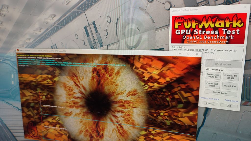 FurMark - GPU stress test