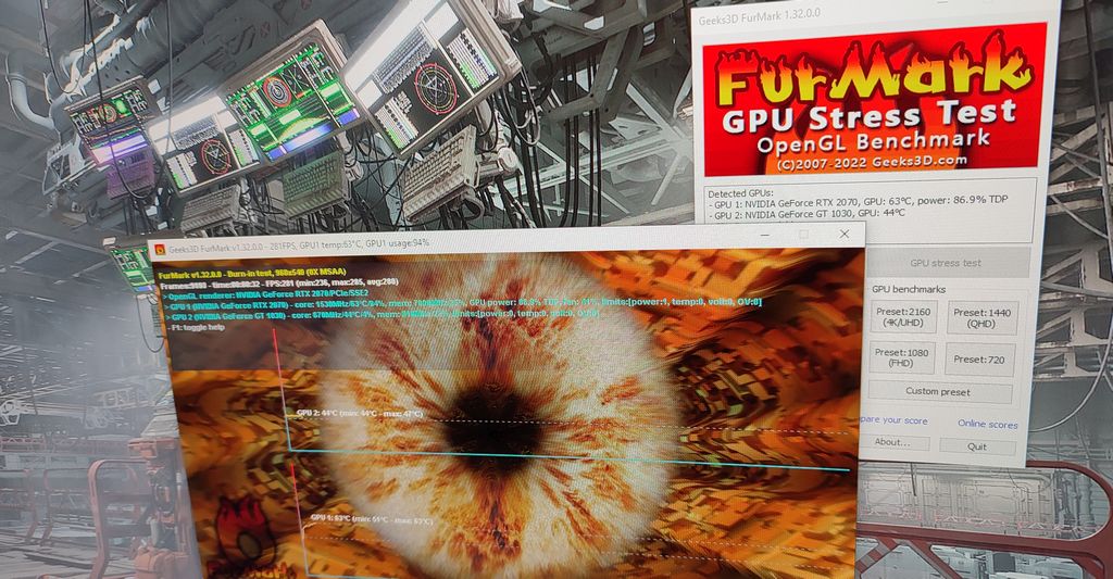 FurMark - GPU stress test