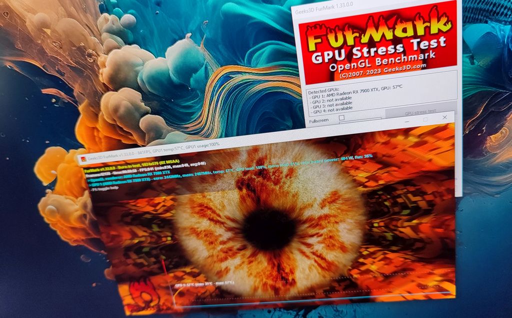 FurMark - GPU stress test